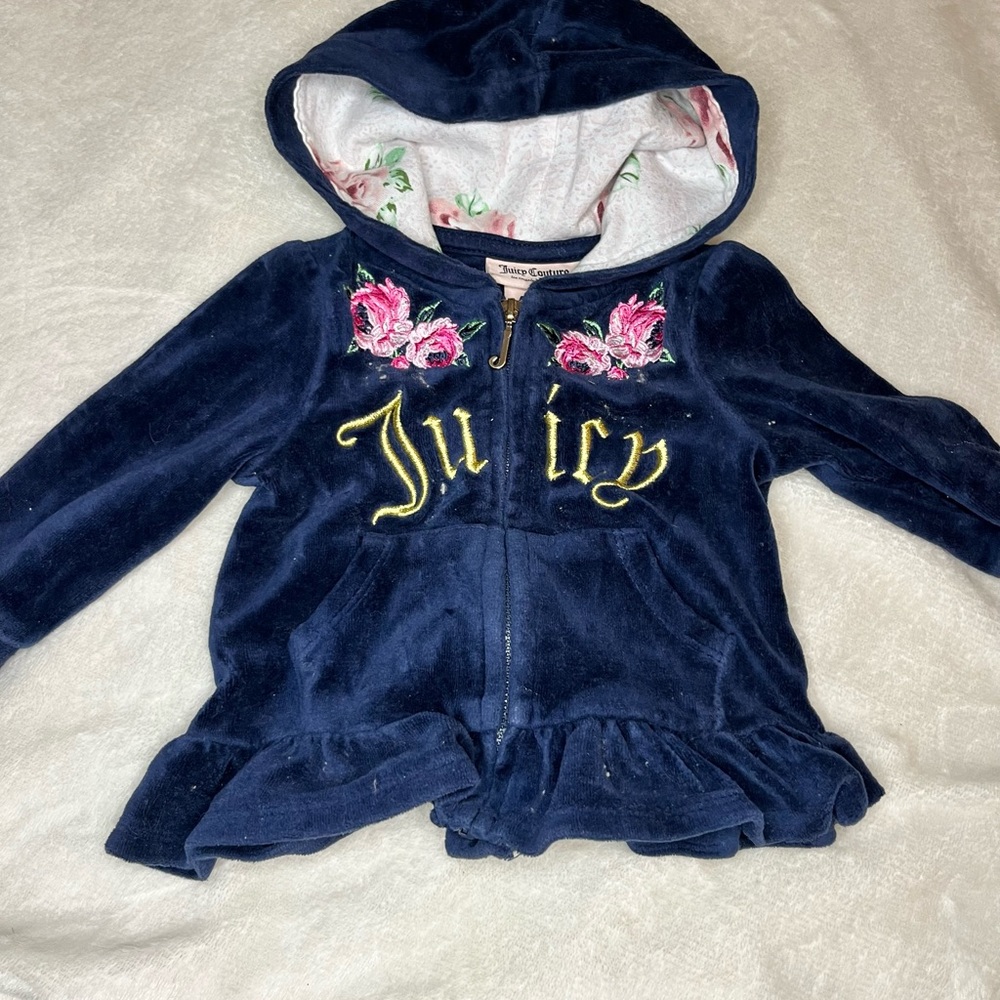 Juicy Coutour toddler jacket 3-6m